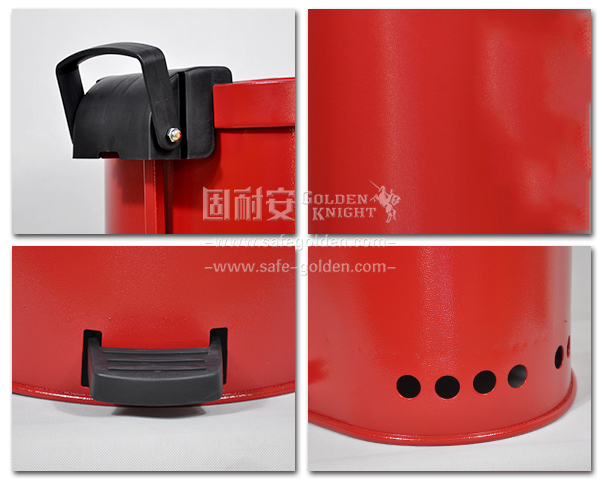 油污廢品桶--固耐安新品重推(圖2) 油污廢品桶細節