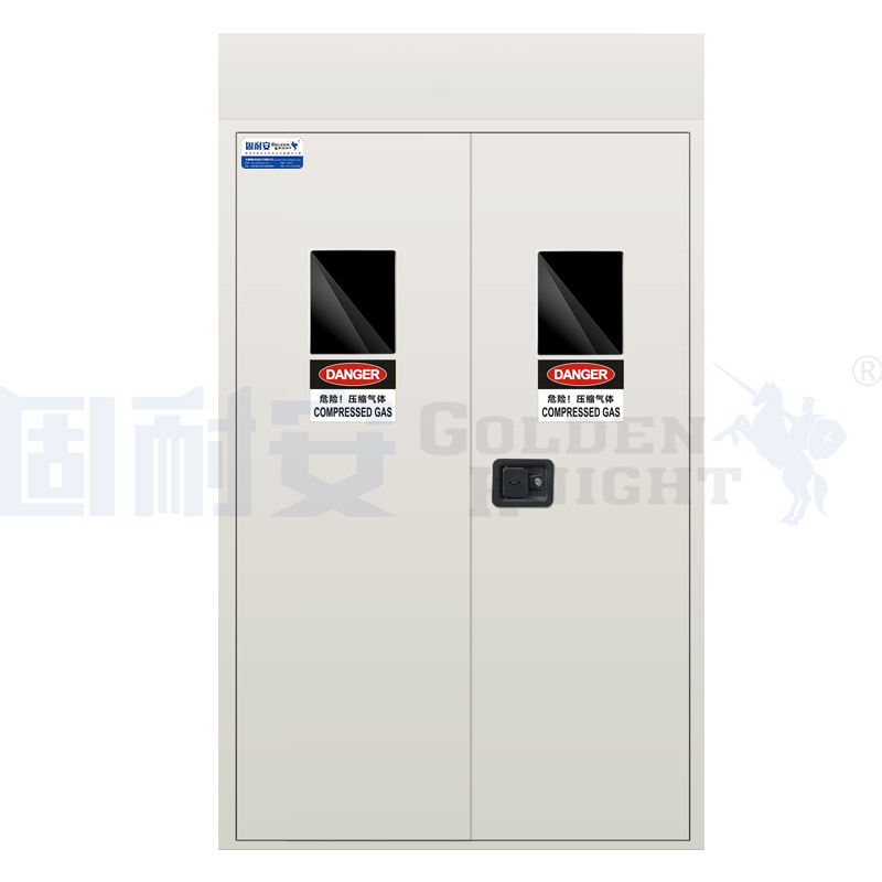 三瓶氣瓶柜的作用及特點(圖1) 三瓶氣瓶柜